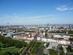 Köln-Sülz von Gebäude Luxemburger Straße aus fotografiert